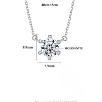 Collar Gaurosa Mujer Fantasy in Plata Moissanite MSN-034 - MSN-034